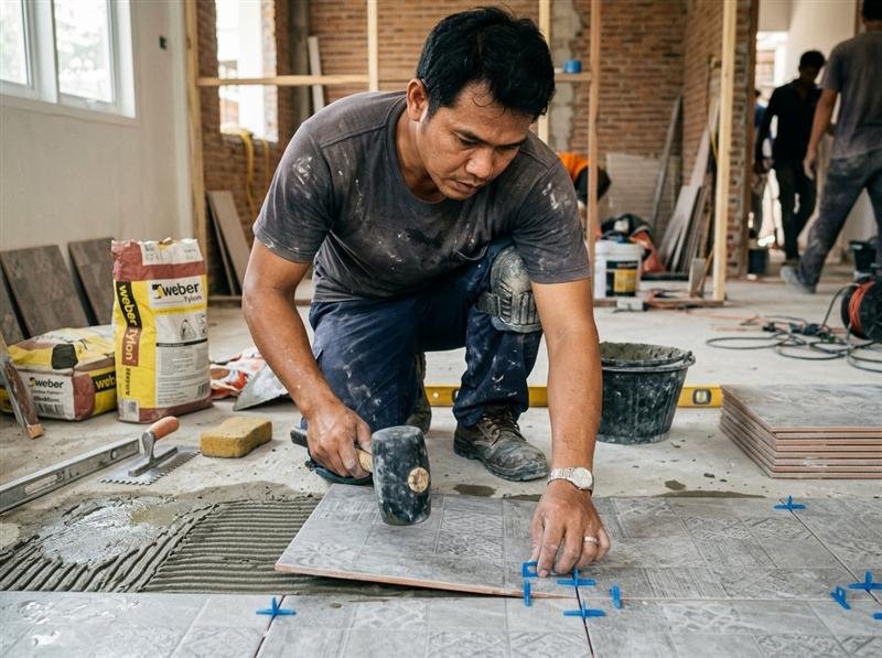 Pemasangan Tiles & Jubin